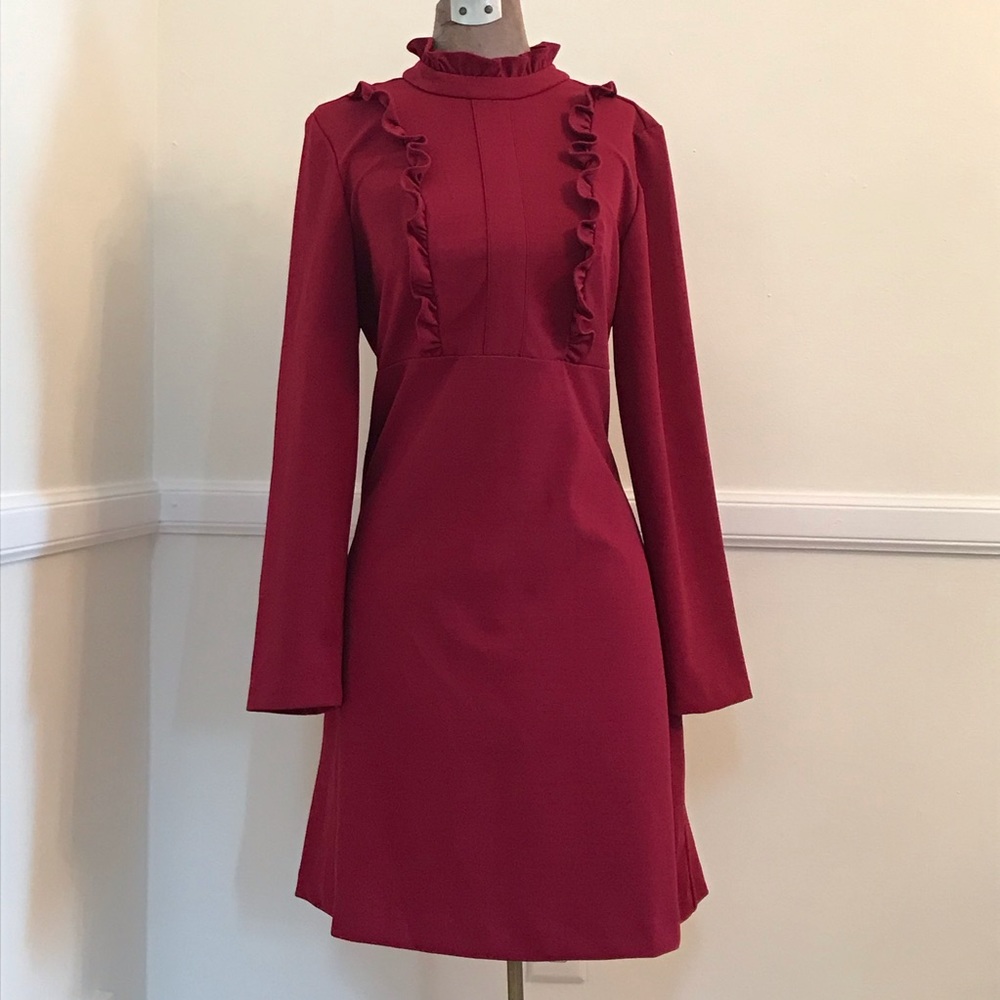 Burgundy Dress Size 10
